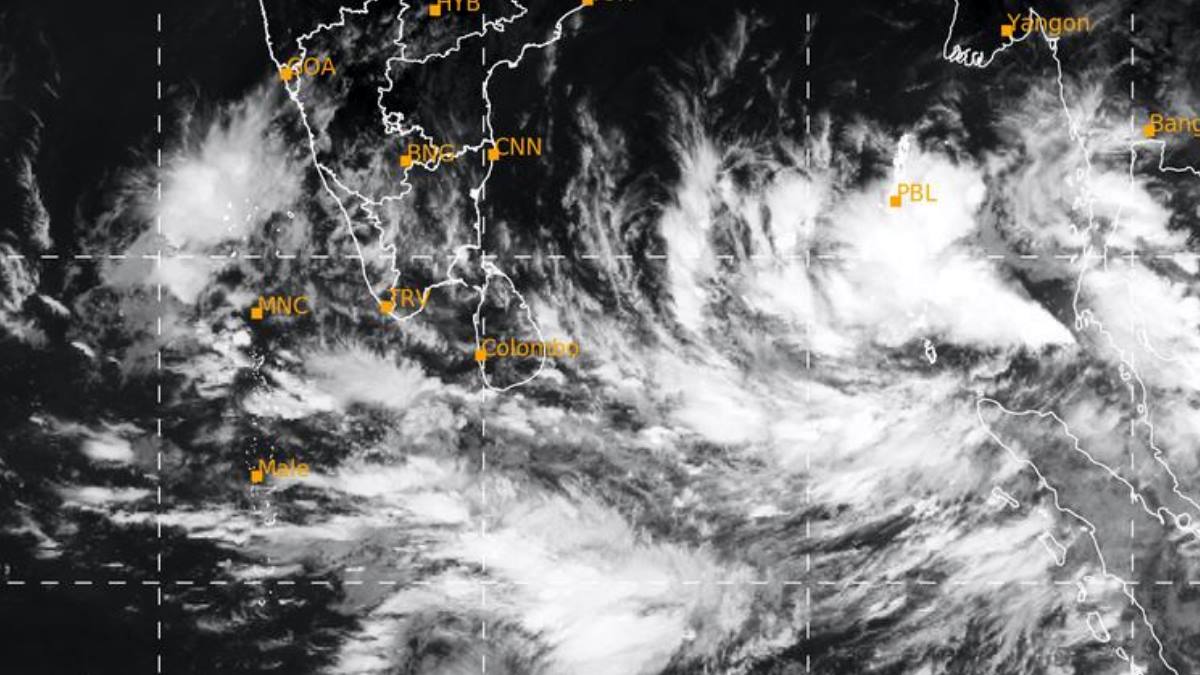 கனமழையை எதிர்பார்க்கலாம்!உருவானது காற்றழுத்த தாழ்வுநிலை!