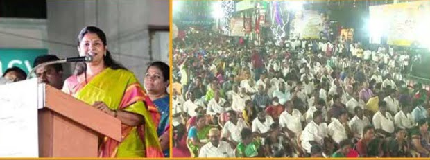 கனிமொழி கூட்டத்தில் பெண் காவலருக்கு பாலியல் தொல்லை கொடுத்த ‘உடன்பிறப்பு..