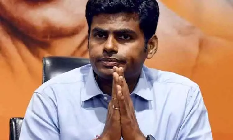 ஆருத்ரா விவகாரம் நஷ்ட ஈடு கேட்டு ஆர்.எஸ்.பாரதிக்கு அண்ணாமலை நோட்டீஸ்..