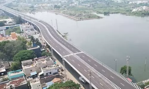 மதுரையின் புது அடையாளம்‌ 7.3 கிலோ மீட்டர் தூர உயர் மேம்பாலம்..