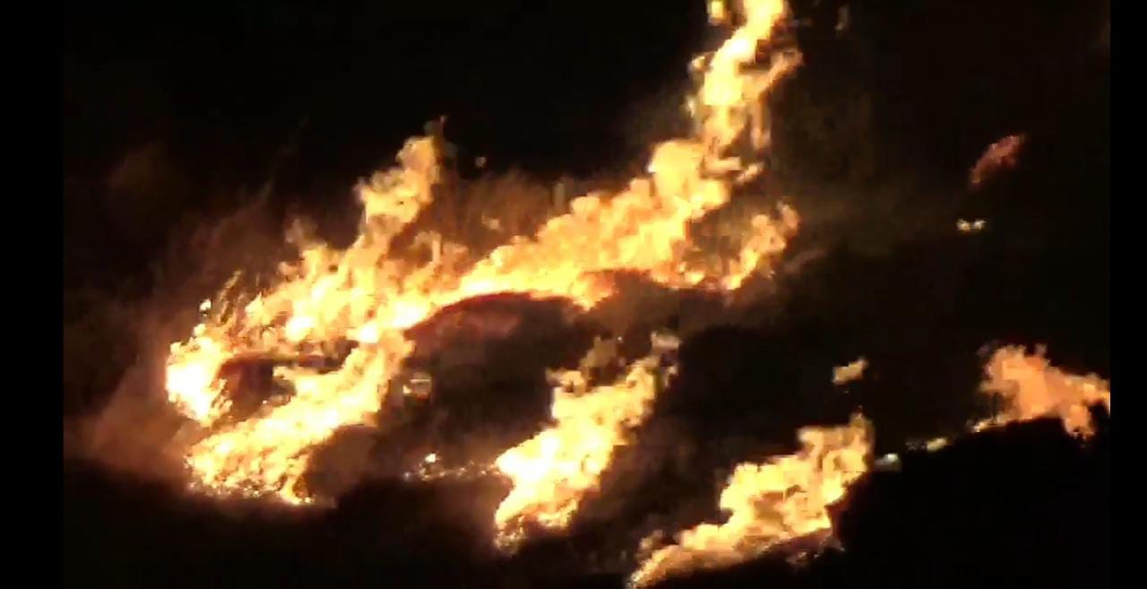 ஸ்ரீவிலி மேற்கு தொடர்ச்சி மலை புலிகள் காப்பகத்தில்  தீ விபத்து …