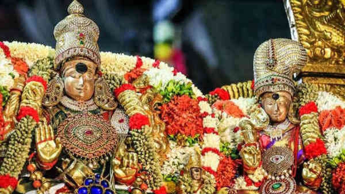 மதுரை மீனாட்சி சுந்தரேஸ்வரர் கோயில் சித்திரை திருவிழா துவக்கம்..