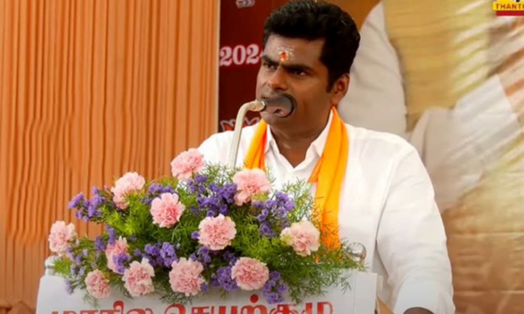 தமிழக முதல்வர் தமிழைத் தேடி ஓடுவது ஏன்? -அண்ணாமலை - Dhinasari Tamil