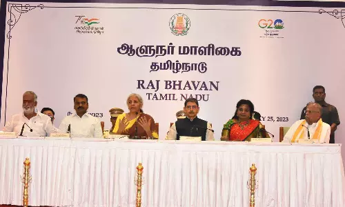 பாராளுமன்றத்தில் செங்கோல்  தமிழகத்துக்கு கிடைத்த கவுரவம்- நிர்மலா சீதாராமன்..