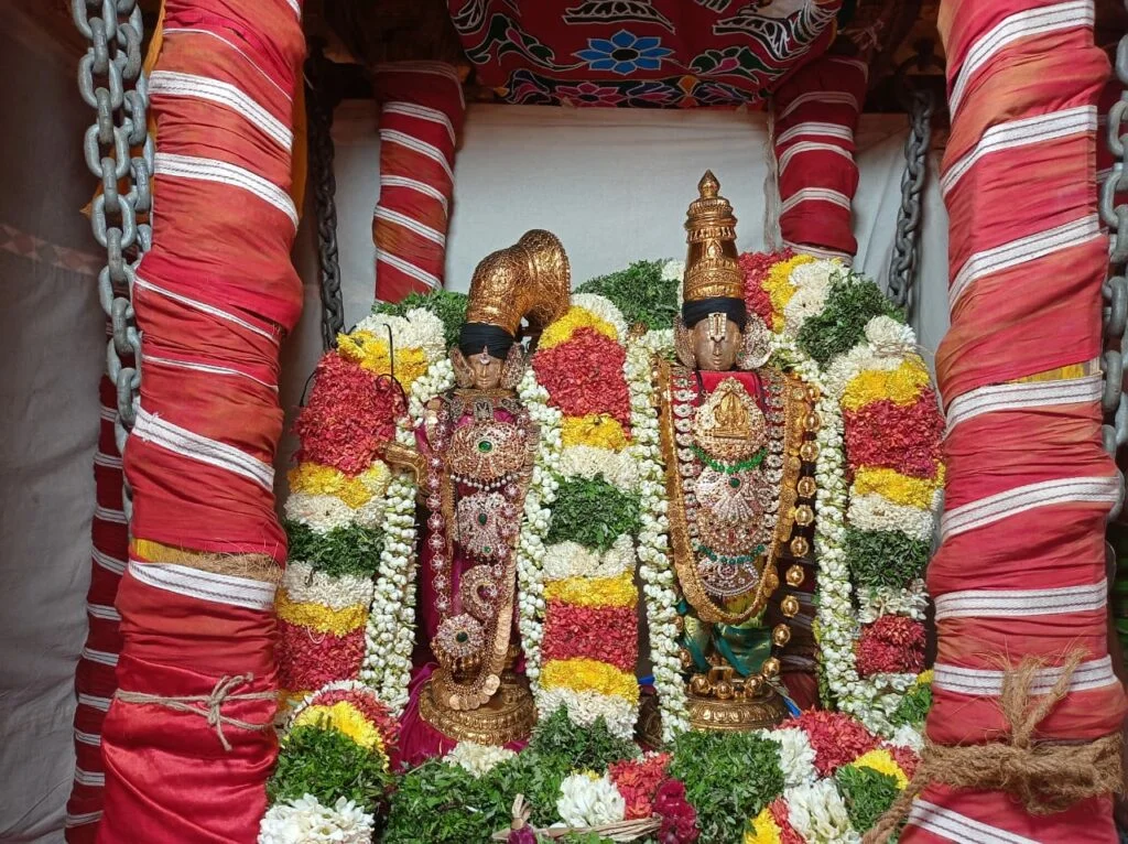 திருத்தங்கல் பெருமாள் கோவில் தேரோட்டம் கோலாகலம்.. - Dhinasari Tamil