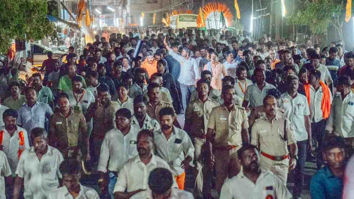 தென்மாவட்ட ஜாதிக் கலவரங்களுக்கு திமுக.,தான் காரணம்: நாங்குநேரியில் முழங்கிய அண்ணாமலை!
