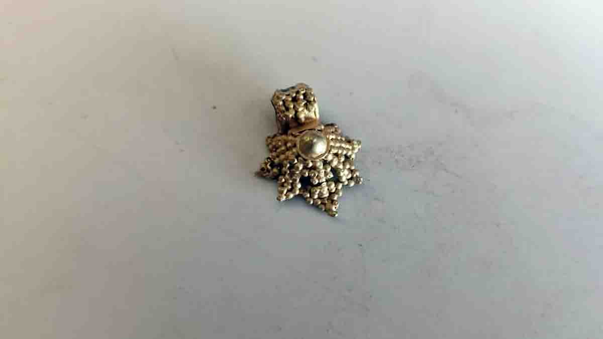 சாத்தூர் அருகே அகழாய்வில் தங்க ஆபரணம் கண்டெடுப்பு!