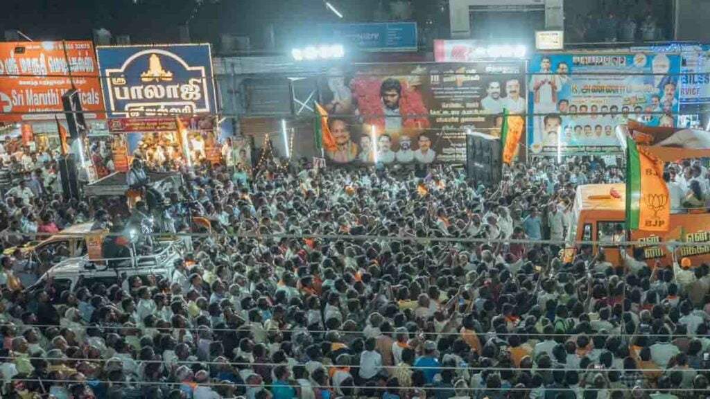 பிரதமர் மோடியின் முகவரி சிவகாசி: அண்ணாமலை பேச்சு! - Dhinasari Tamil