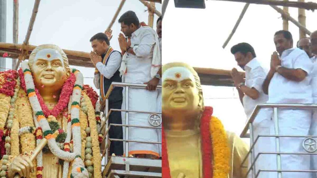 தேவர் ஜயந்தி: தலைவர்கள் மாலை அணிவித்து மரியாதை! - Dhinasari Tamil