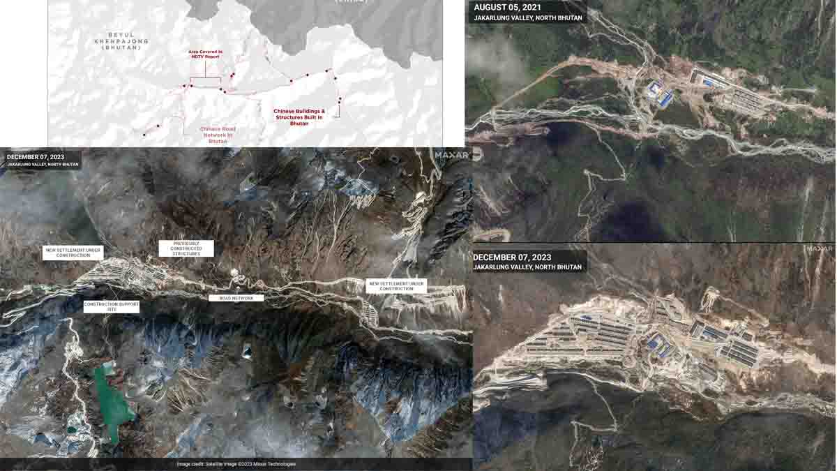 மீண்டும் அத்துமீறும் சீனா: பூடான் பள்ளத்தாக்கில் கட்டிடம் கட்டுகிறது!