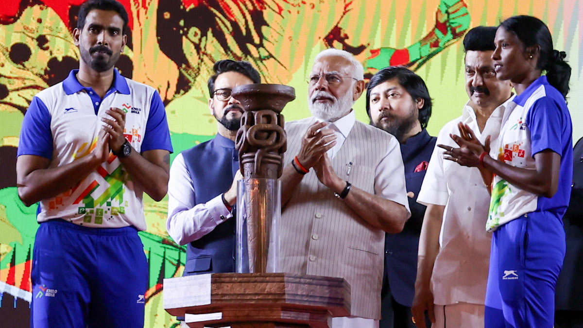 கேலோ இந்தியா போட்டிகள்… தமிழகம் உத்வேகம் பெறும்: பிரதமர் மோடி பேச்சு!