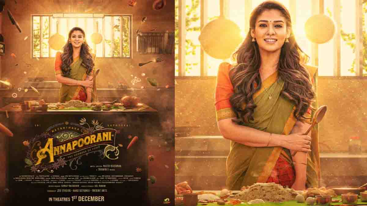 ‘லவ் ஜிஹாத்’ பிரசாரப் படம் என குற்றச்சாட்டு! ஓடிடி.,யில் இருந்து நீக்கப்பட்ட அன்னபூரணி!