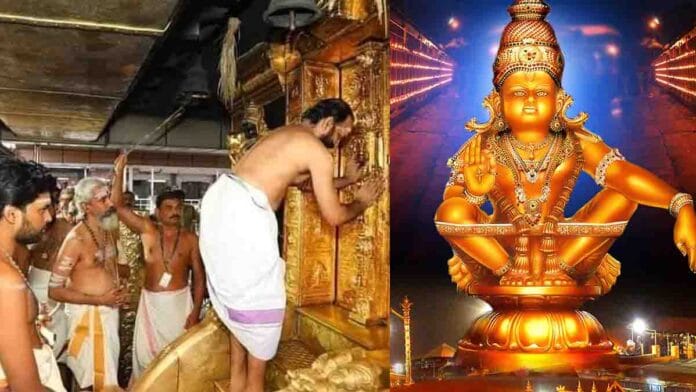 sabarimala iyappan sannidhi opened