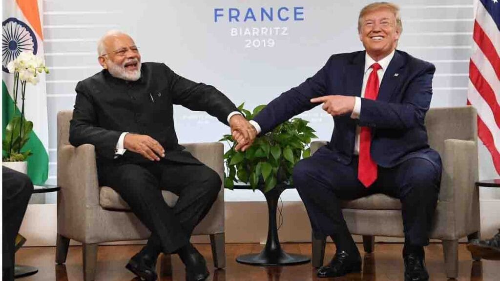 இந்திய அமெரிக்க வர்த்தக ஒப்பந்த கூட்டறிக்கையை வெளியிட்டது வெள்ளை மாளிகை! 2 - 2026 Modi and Trump