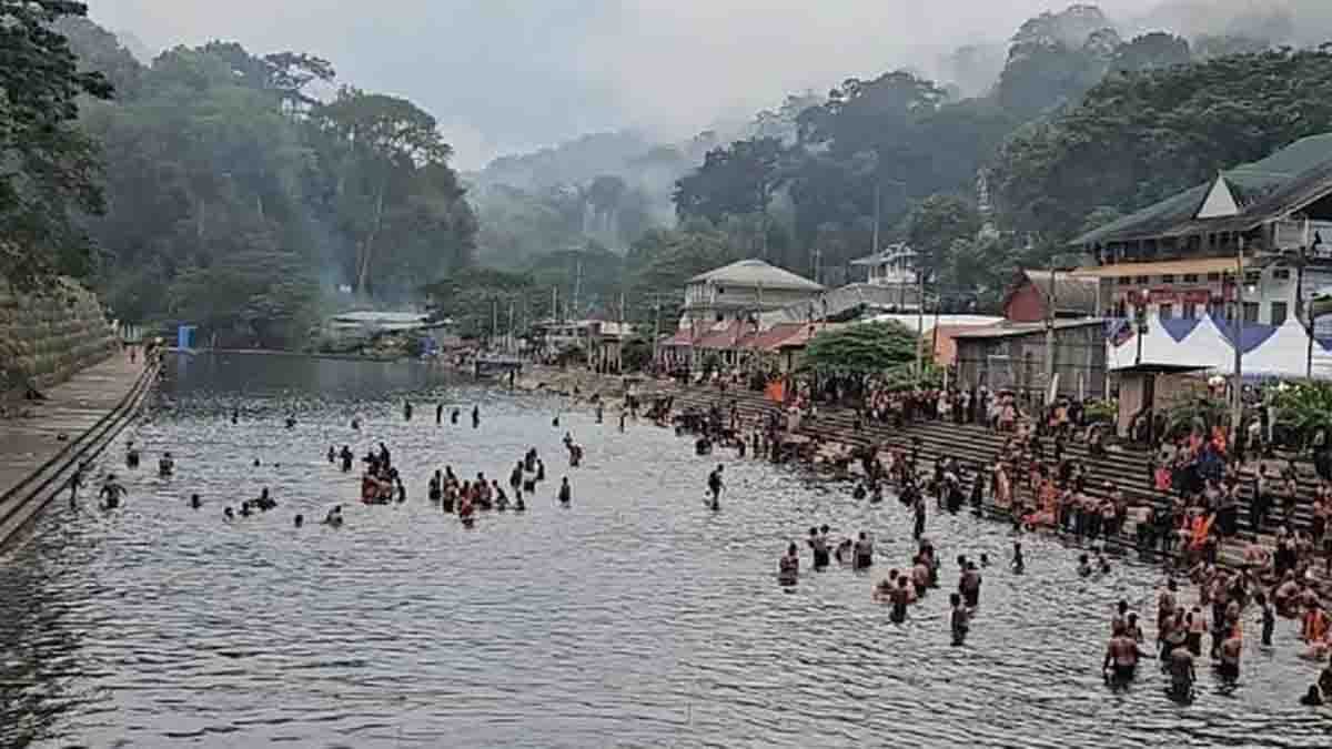 sabarimala pamba river - 2026