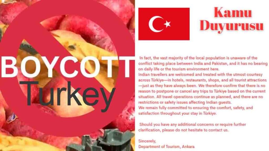 BoycottTurkey - துருக்கியைப் புறக்கணிப்போம்! வலுக்கும் இந்தியர்களின் கோரிக்கைகள்! 2 - 2026 boycot turkey amid tensions over indo pak issue - 2026