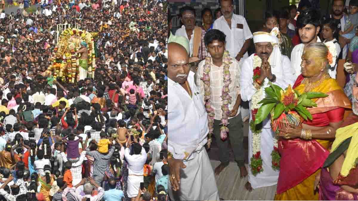 chozhavanthan perumal in vaigai river - 2026