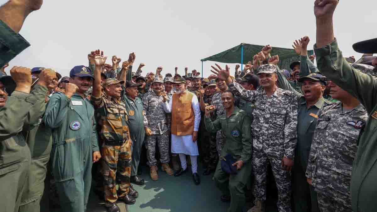 pm modi in udampur base - 2026