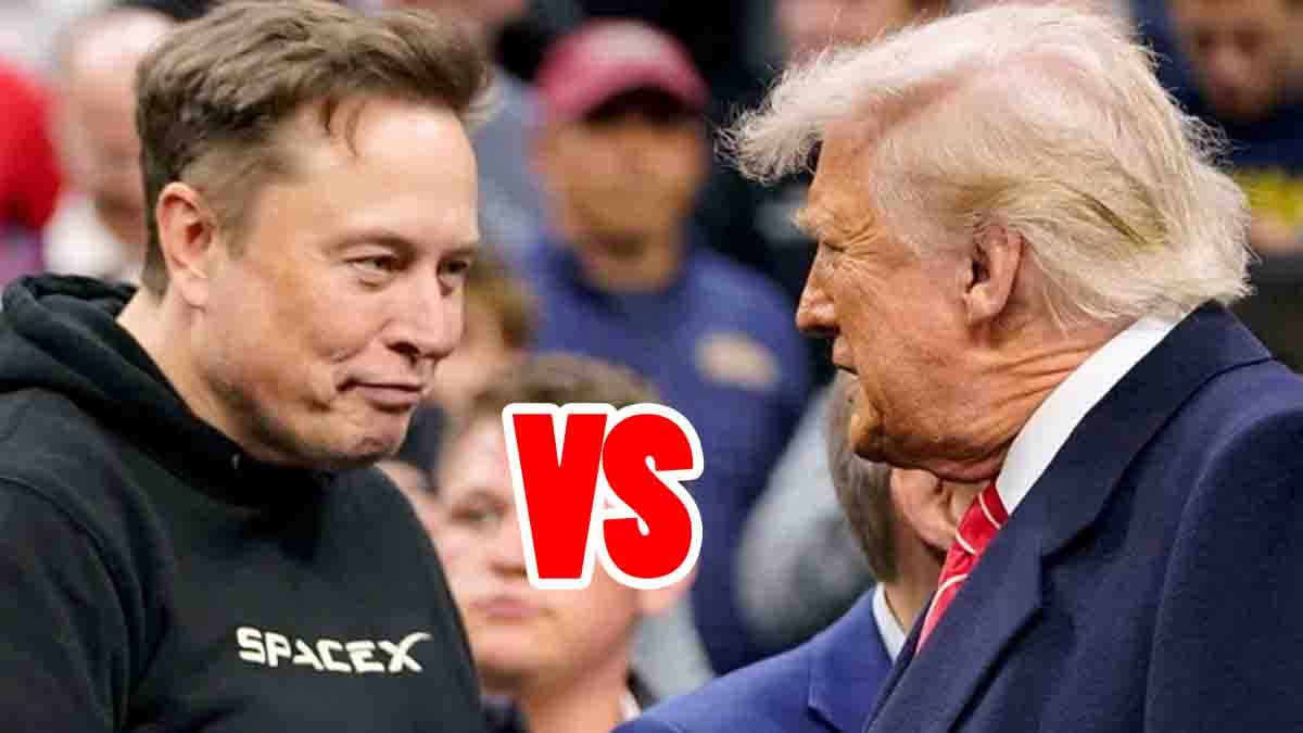 elon musk vs trump - 2026