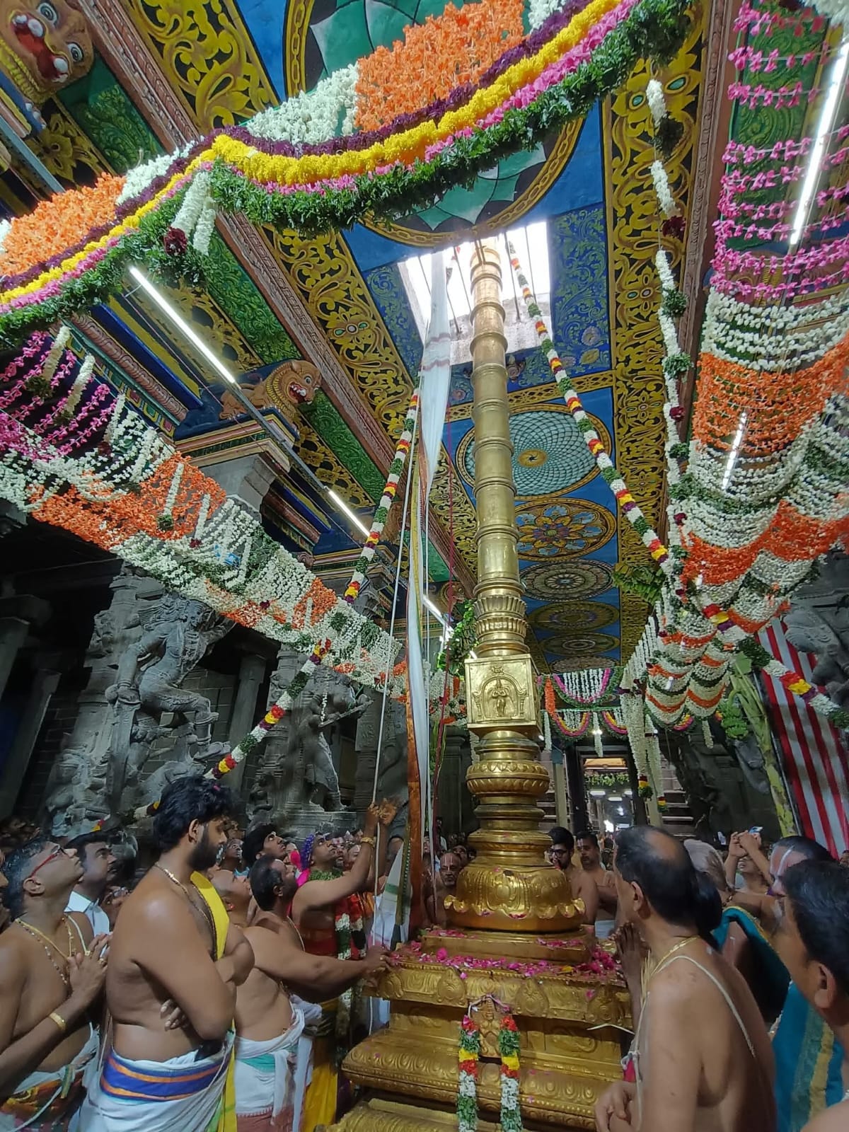ஸ்ரீவில்லிபுத்தூர் ஆண்டாள் கோவில் ஆடி திருவிழா கொடியேற்றம்.. 1 - 2026 1000838351 - 2026