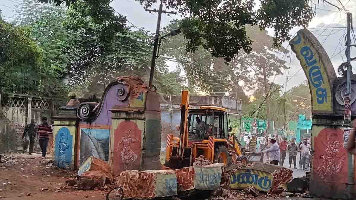 sengottai arch removed - 2026