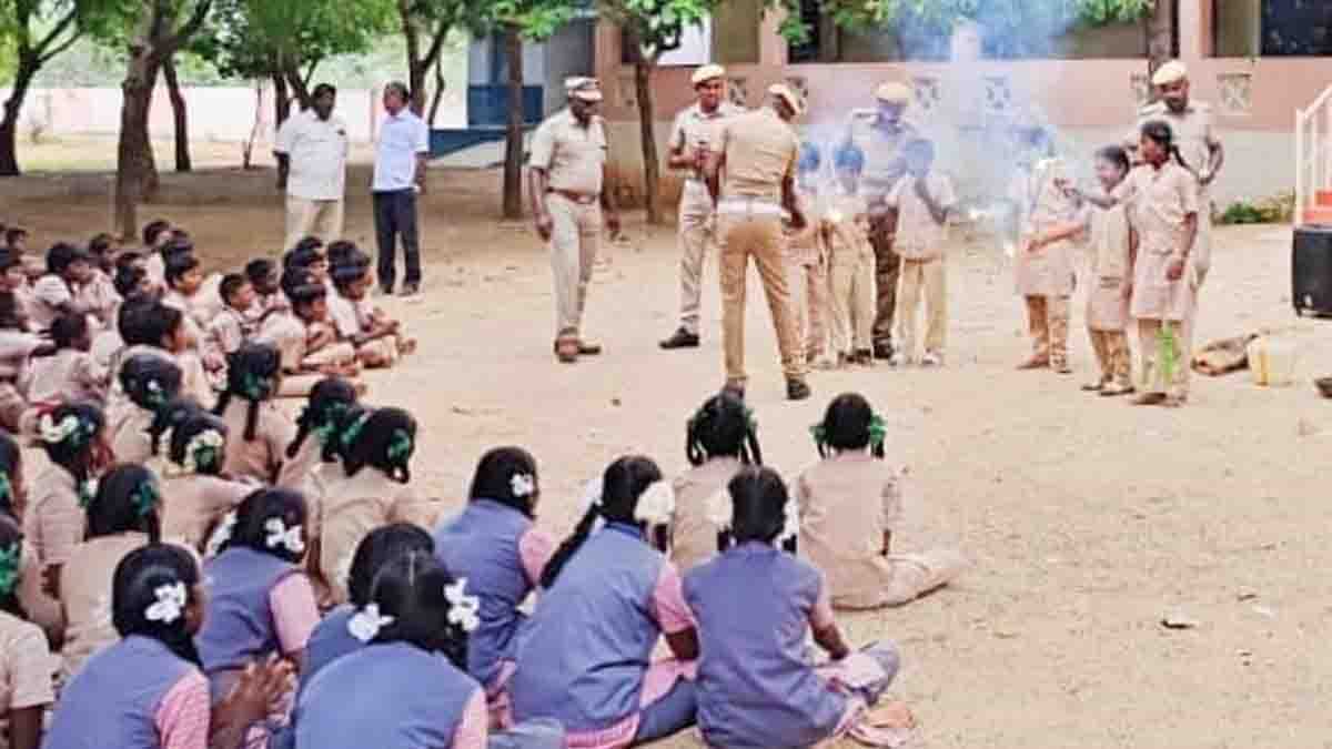 thiruchuzhi fireworks awareness program - 2026