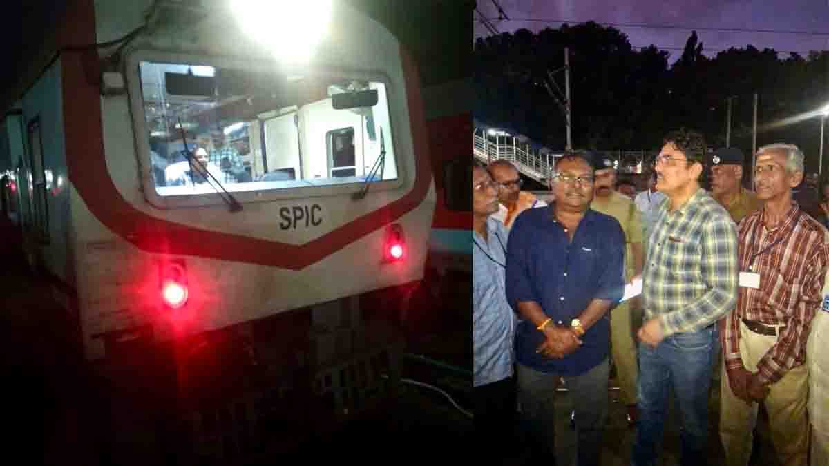 train service inspection in sengottai station - 2026