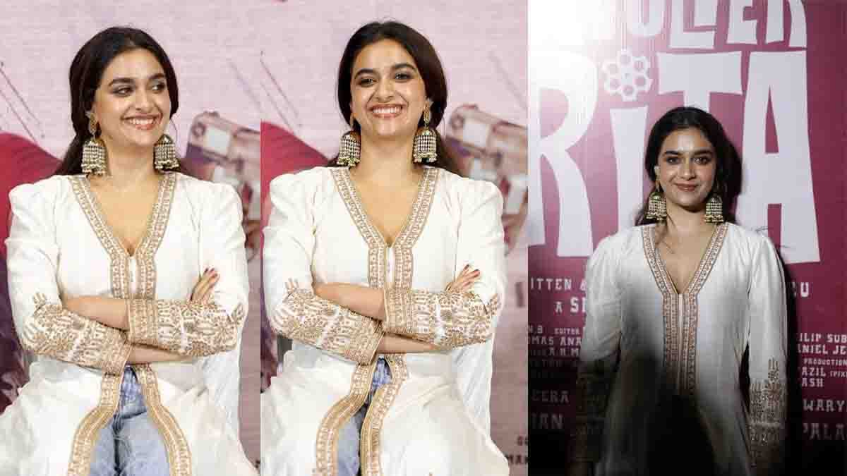 keerthy suresh in riwalter reeta - 2026