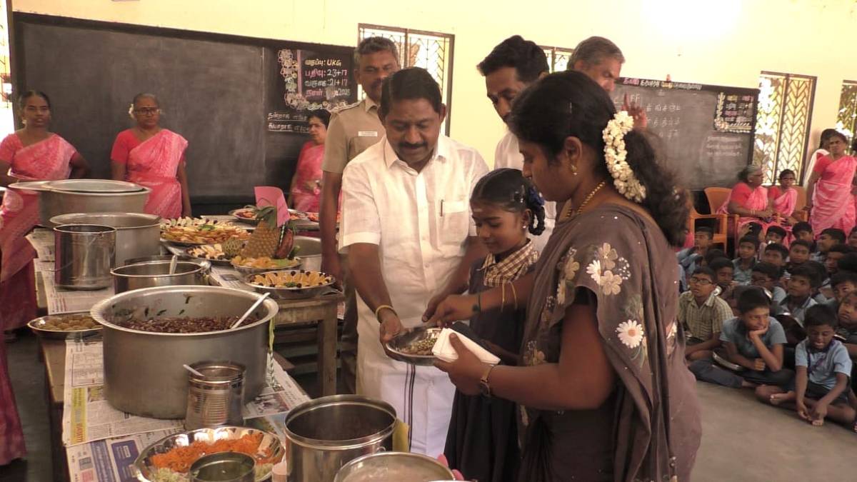 shcool food festival in usilampatti - 2026