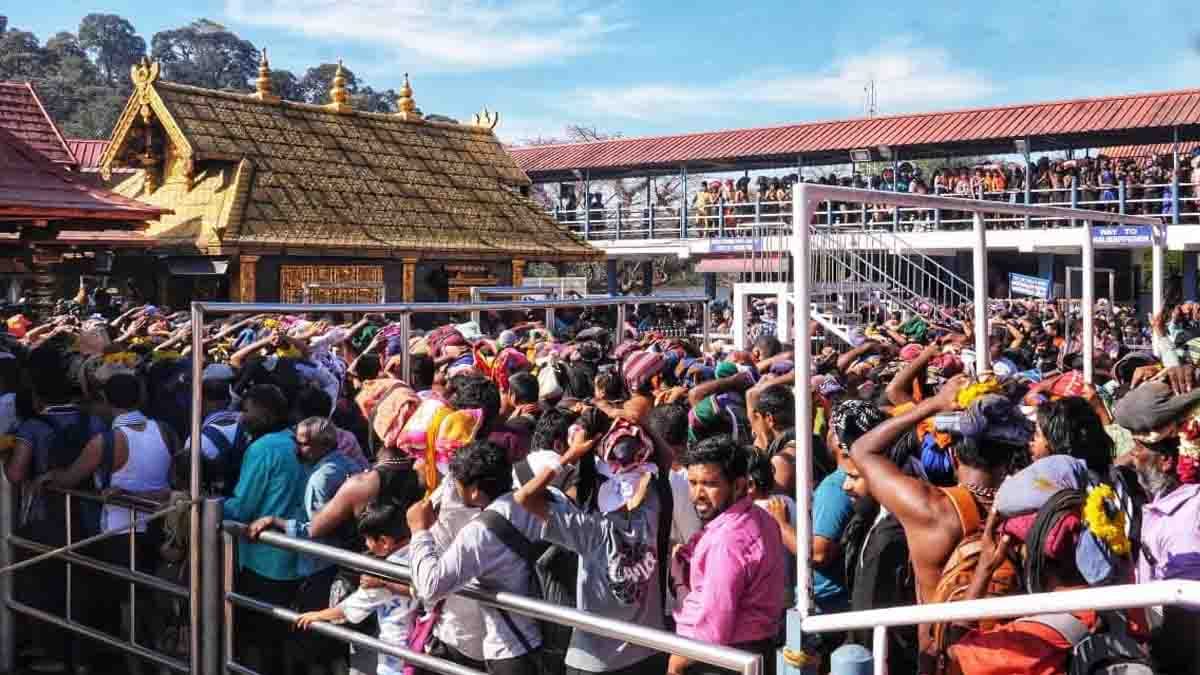 sabarimala crowd - 2026