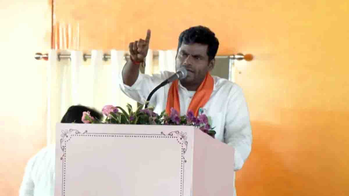 annamalai speech in madurandhagam - 2026