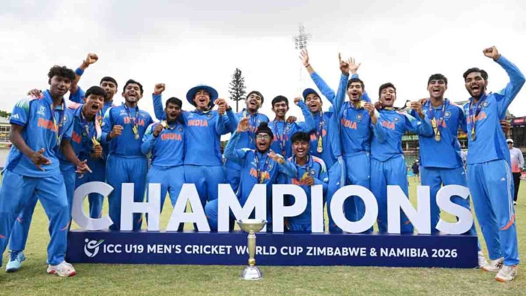 u19 worldcup india won - 2026
