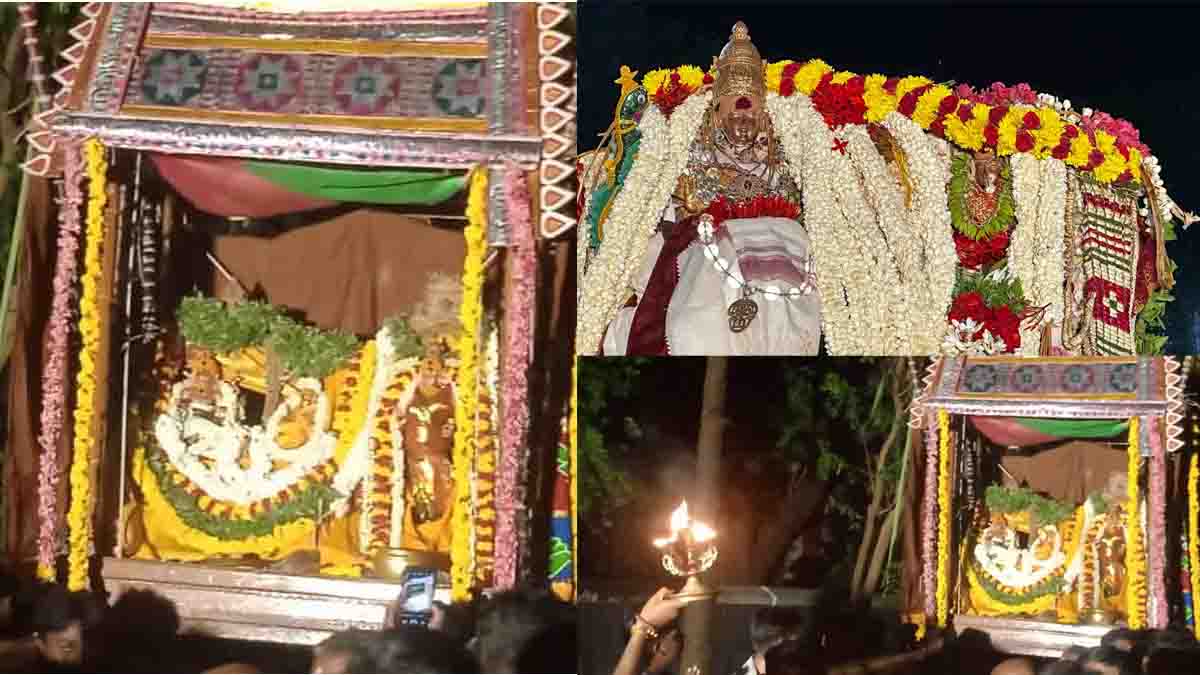 sivasailam temple swami in fishing festival - 2026