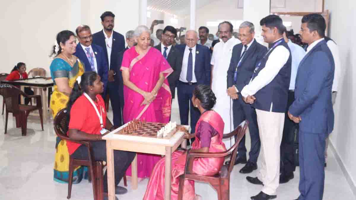 nirmala seetharaman in thiruchuzhi sports - 2026