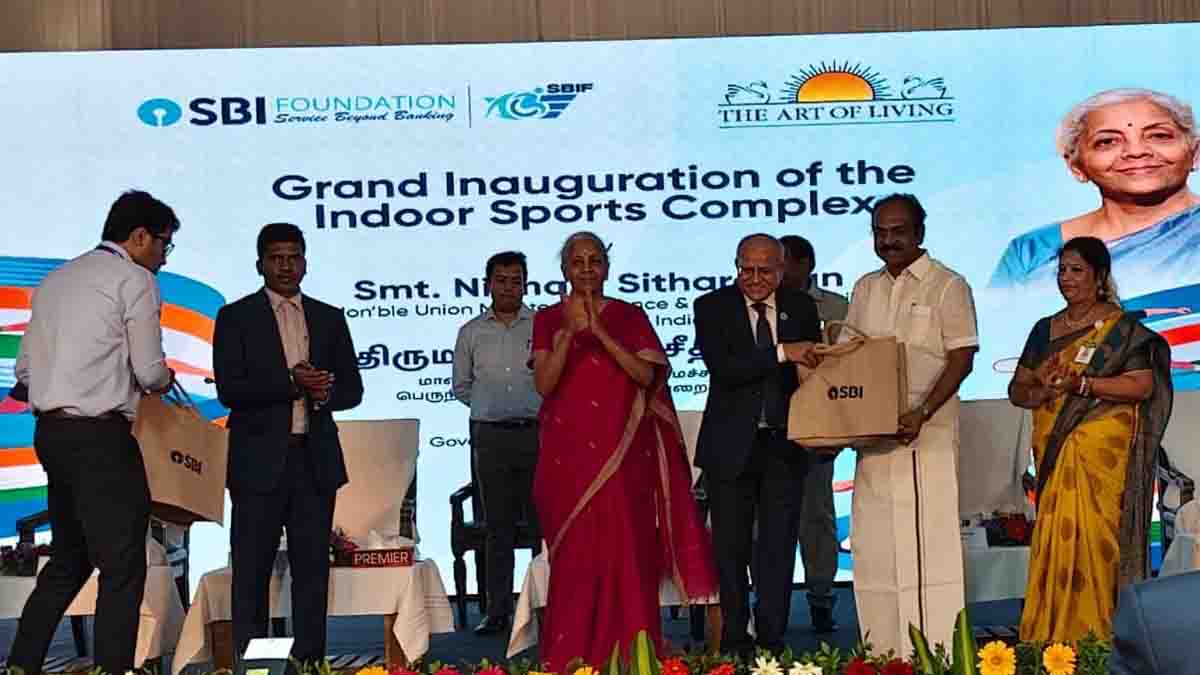 nirmala seetharaman in viruthunagar district indoor sports - 2026