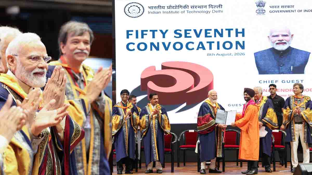 pm modi in iit delhi - 2026